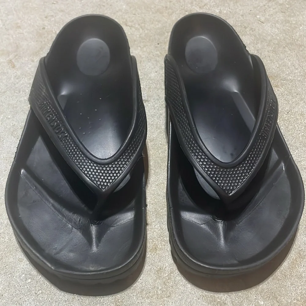 Birkenstock Honolulu EVA Regular Fit Black US Women’s Sz 9 EUR 40 Vacation Pool